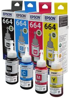 Epson Epson L100/L110/L130/L200/L210/L220/L300/L310/L350/L355/L360/L365/L380/L455/L550/L555/L565 CYAN YELLOW MAGENTA BLACK INK Tri-Color Ink Bottle