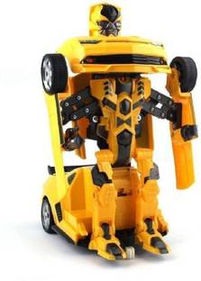 mayank & company Converting Car to Robot Transformer Bumblebee game for Kids