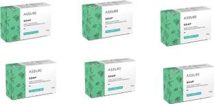 ASSURE Neem ,Tulsi & Pudina Nourishing & moisturising soap (6x100g)