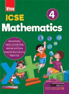 ICSE Mathematics - 4, 2019 Ed.