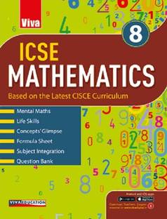 ICSE Mathematics - 8, 2019 Ed.