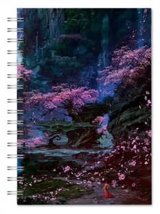 Family store Spriral pad Regular Notebook Single Ruler 500 Pages