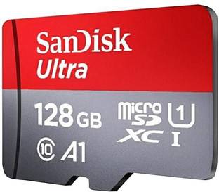 SanDisk EVAFLOR 128 GB MicroSDXC Class 10 98 MB/s  Memory Card