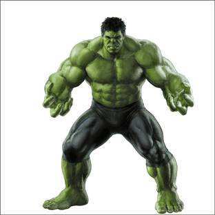 Byte Studio 58 cm Hulk Wall Sticker Reusable Sticker