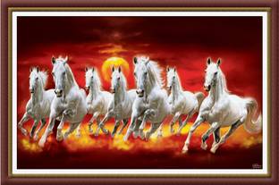 god & god's 91.44 cm Canvas HD Digital Painting 49018 Self Adhesive Sticker