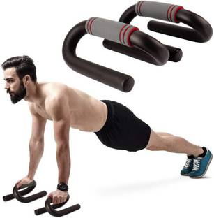 Worricow S-SHAPE PUSH-UP-BAR FOR HOME AND GYM Push-up Bar