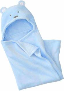BRANDONN Cartoon Single Hooded Baby Blanket for  AC Room
