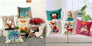 BLUEDOT Jute Cushions Cover