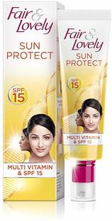 Fair & Lovely Sun Protect Multi Vitamin & SPF 15 Fairness Cream