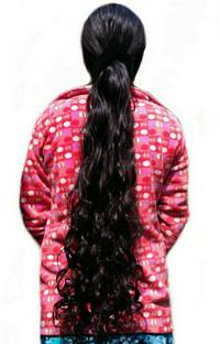 Alizz long soft hairpiece ribbon wig for girls and women like real Hair Extension