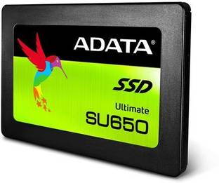 ADATA Ultimate SU650 120 GB Laptop, Desktop, All in One PC's, Surveillance Systems, Servers, Network Attached Storage Multicolor SATA III Internal Solid State Drive (SSD) (ASU650SS-120GT-C)