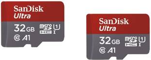 SanDisk Ultra 32 GB MicroSDHC Combo 32 GB MicroSD Card Class 10 98 MB/s  Memory Card Compatible with Mobile