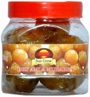 Sun Grow Organic Dry Amla Murabba With Honey Amla Murabba
