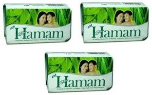 HAMAM Soap 100g (Pack of 3) [Health and Beauty]
