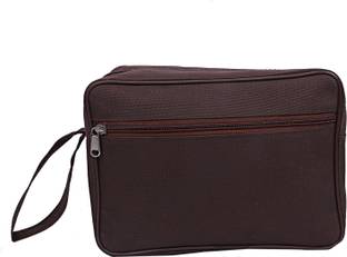 KUBER INDUSTRIES Rexine MenÃ¢ÂÂs Handbag purse (Brown) -CTKTC8747