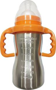 croox Thermal Insulation Stainless Steel Baby Feeding Bottle