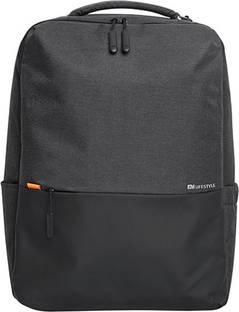 Medium 21 L Laptop Backpack Business Casual  (Black)