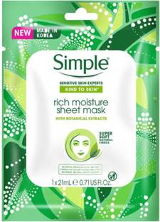 Simple Kind to Skin Rich Moisture Sheet Mask