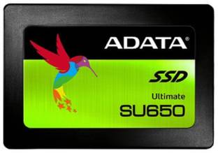 ADATA Ultimate SU650 120 GB Laptop Black SATA III Internal Solid State Drive (SSD) (ASU650SS-120GT-R)