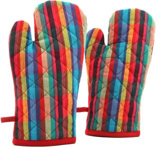 Raksha Multicolor Cotton Kitchen Linen Set