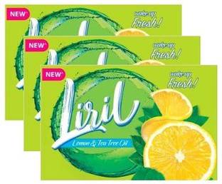 Liril Lemon and TeaTree Oil Soap 3x75 (Pack of 3)