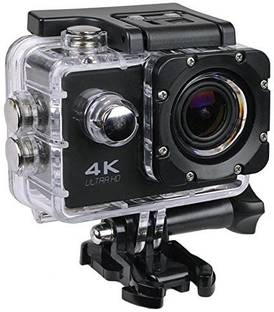 Enfogo 170 Degree Wide Angle with 2 Inch LCD Screen (12 years Warranty ) 4K 1080p Action Camera 16MP v...