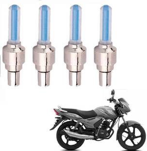 BRPEARl Bike LED Tyre Light (Blue,Pack of 4)-872 Tail Light Motorbike LED for TVS (12 V, 2 W)