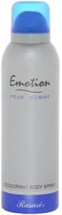 RASASI Emotion Pour Homme Deodorant Spray  -  For Men