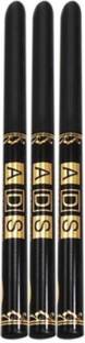 ads 3 Water Proof Perfect Eyeliner Combo 5 ml