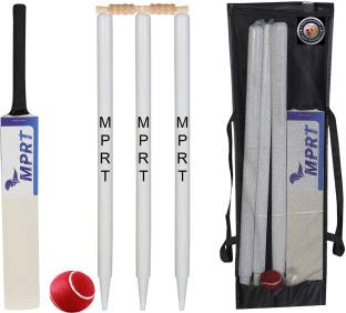 MPRT Wooden Cricket Kit For Tennis Ball Size 6 Combo For Age Group 13-15 Years Cricket Kit