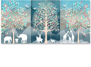 RANGOLI HD Digital Famous Painting Digital Reprint 37 inch x 18 inch Painting