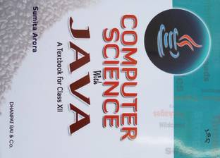 ISC COMPUTER SCIENCE WITH JAVA : A TEXTBOOK FOR CLASS-XII