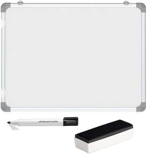 Big India Mart Non Magnetic Non Magnetic Melamine Medium Whiteboards and Duster Combos