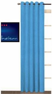 Styletex 270 cm (9 ft) Long Door Polyester Semi Transparent Curtain Single Curtain