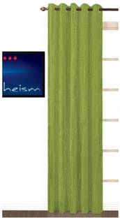 Styletex 213 cm (7 ft) Door Polyester Semi Transparent Curtain Single Curtain