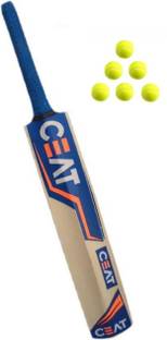 Creative Corner RS NEW TANNIS POPULER CRICKET BAT (CEAT BAT+6 RED BALL) Cricket Kit