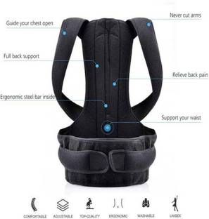 GORICH Real Doctors Plus Posture Support BELT Back & Abdomen Support AQ36 Posture Corrector