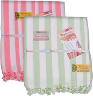 EthnicAlive Striped Single Throw for  AC Room