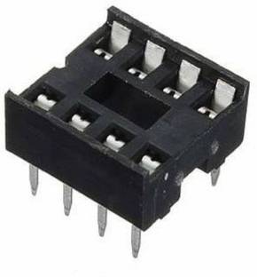 Technical hut IC BASE 6PIN IC CONNECTOR SOCKET 6POSITION TIN DIP Electronic Components Electronic Hobby Kit