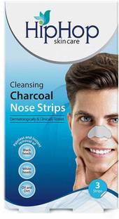 HipHop Skincare Charcoal Nose Strips (Men) - Blackhead Remover