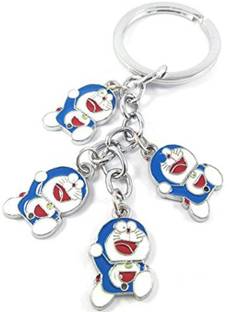 MGP FASHION High Quality Cartoon Doraemon Multicolour Charm Pendant Party Key Chain