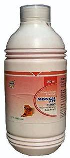Vetoquinol Merical Pet Tonic - Vitamin, Calcium & Mineral Supplement 360 ml For Dogs Pet Health Supplements