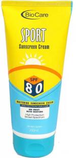 BIOCARE Sunscreen - SPF 50 PA++++ Sunscreen Cream SPF80 - 200ml