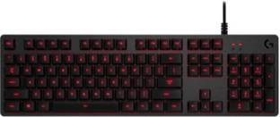 Logitech G413 Wired USB Standard Gaming Keyboard Compatible with Desktop, Laptop, Mac