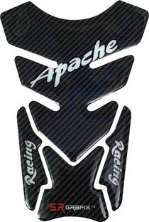TVS Apch carbon Bike Tank Pad