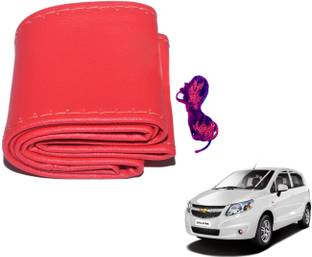 Auto Hub Hand Stiched Steering Cover For Chevrolet Sail UVA