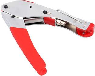 Inditrust Universal Compression Crimping Tool For BNC RCA RG59(4C) RG6(5C) Manual Hydraulic Crimper Wire Connector