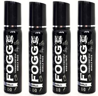 FOGG deo body spray pack amaze 25 ml x 4 Perfume Body Spray  -  For Men & Women