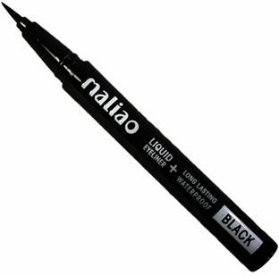 maliao Original Waterproof Liquid Coloured Pen Sketch Eyeliner Black 0.8 g