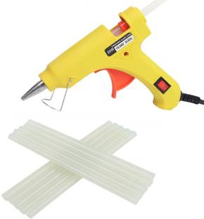 FADMAN yellow 20W On Off Switch And Indicator With 10 Hot Melt Glue Sticks Standard Temperature Corded Glue Gun (7 mm) Standard Temperature Corded Glue Gun (7 mm) Standard Temperature Corded Glue Gun